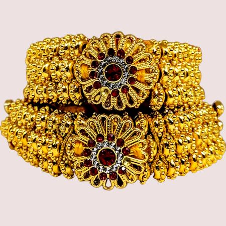 Handmade Brass Alloy Kumauni Pauchi Pahadi Bracelet for Women